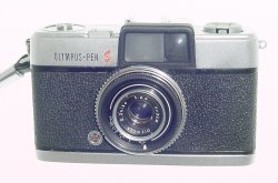 Olympus PEN S Half Frame 35mm Film Camera with 3 cm (30mm) F/2.8 D.Zuiko Lens