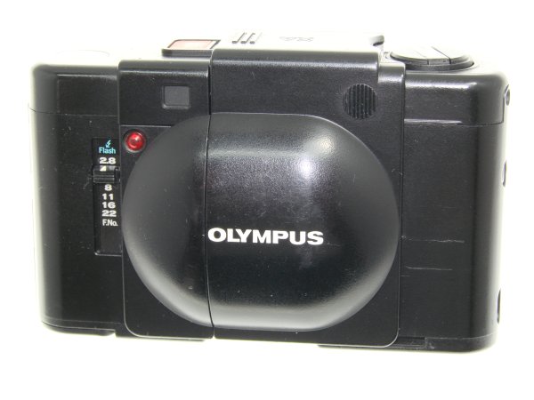 Olympus XA 35mm Film Rangefinder Camera with F.Zuiko 35mm F/2.8 Lens
