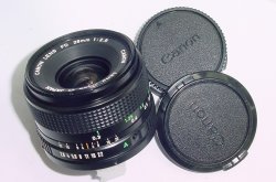 Canon 28mm F/2.8 FD Wide Angle Manual Focus Lens
