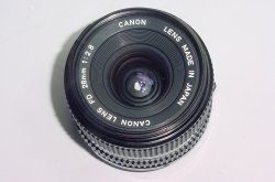 Canon 28mm F/2.8 FD Wide Angle Manual Focus Lens