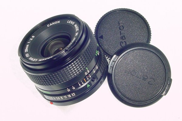 Canon 28mm F/2.8 FD Wide Angle Manual Focus Lens