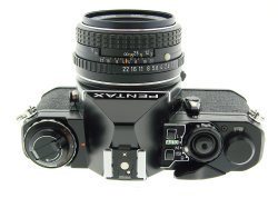 Pentax ME Super 35mm Film manual SLR Camera + Pentax-M 50/1.7 smc Lens in Black