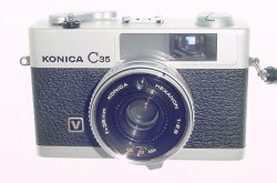 KONICA C35 V 35mm Film Compact Camera 38mm F/2.8 Lens