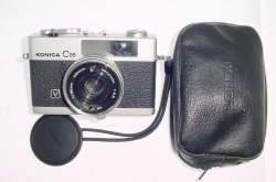 KONICA C35 V 35mm Film Compact Camera 38mm F/2.8 Lens