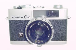Konica C35 V 35mm Film Compact Camera 38mm F/2.8 Lens
