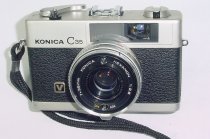 KONICA C35 V 35mm Film Compact Camera 38mm F/2.8 Lens