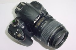 Nikon D3000 10.2MP Digital SLR Camera with Nikon AF-S 18-55mm VR Lens