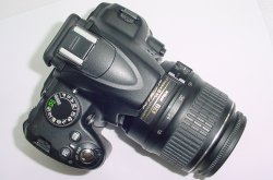Nikon D3000 10.2MP Digital SLR Camera with Nikon AF-S 18-55mm VR Lens