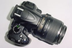 Nikon D3000 10.2MP Digital SLR Camera with Nikon AF-S 18-55mm VR Lens