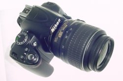 Nikon D3000 10.2MP Digital SLR Camera with Nikon AF-S 18-55mm VR Lens