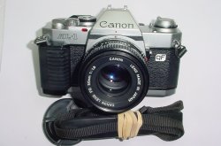 Canon AL-1 QF 35mm SLR Film Manual Camera with Canon 50mm F/1.8 FD Lens