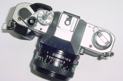 Canon AL-1 QF 35mm SLR Film Manual Camera with Canon 50mm F/1.8 FD Lens