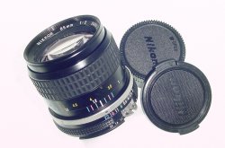 Nikon 85mm F/2 AI NIKKOR Manual Focus Portrait Lens