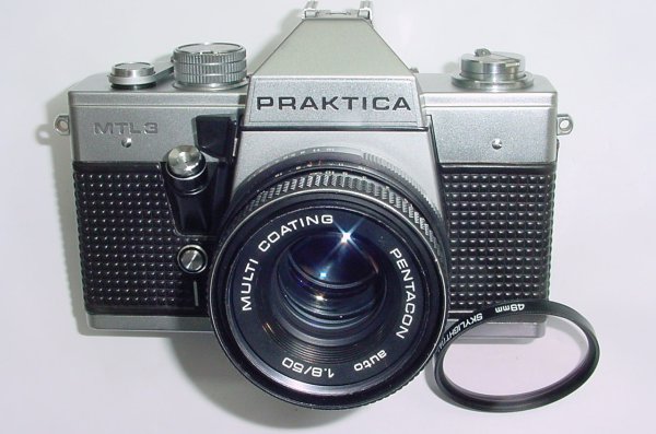 PRAKTICA MTL 3 35mm Film Camera with Pentacon 50mm F/1.8 auto Lens