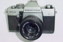 PRAKTICA MTL 3 35mm Film Camera with Pentacon 50mm F/1.8 auto Lens