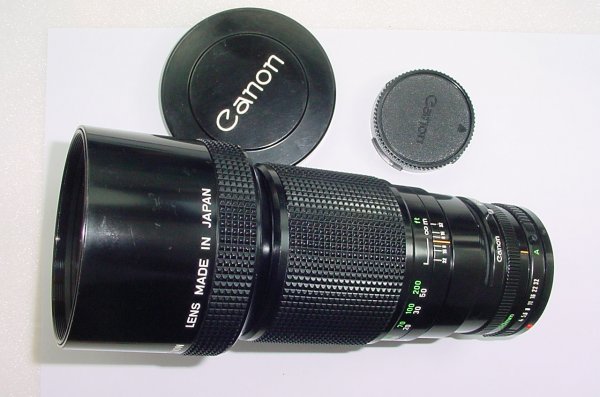 Canon 300mm F/4 FD Telephoto Manual Focus Lens