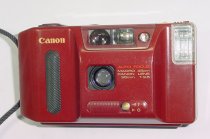 Canon Sprint Auto Focus MACRO 45cm Point & Shoot Camera 35/3.5 Lens - Red
