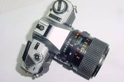 Minolta X-300 35mm Film SLR Manual Camera with Minolta 50mm F/1.7 MD Lens - Silver