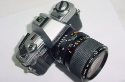 Minolta X-300 35mm Film SLR Manual Camera with Minolta 50mm F/1.7 MD Lens - Silver