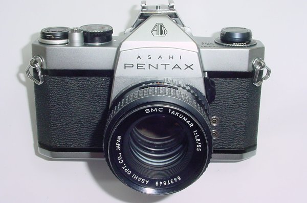 Pentax SPOTMATIC SP 1000 35mm Film SLR Manual Camera with Takumar 55/2 SMC Lens