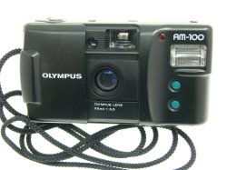 Olympus AM-100 35mm Film Point & Shoot Compact Camera 35/3.5 Lens