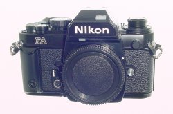 Nikon FA 35mm Film SLR Manual Camera Body in Black