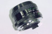 Vivitar 28mm F2.8 MC Wide Angle Manual Focus Lens For Pentax PK/A Mount