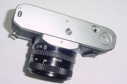 Canon AV-1 35mm Film SLR Manual Camera with Canon 50mm F/1.8 FD Lens