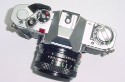Canon AV-1 35mm Film SLR Manual Camera with Canon 50mm F/1.8 FD Lens