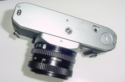 Canon AV-1 35mm Film SLR Manual Camera with Canon 50mm F/1.8 FD Lens