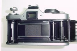 Canon AV-1 35mm Film SLR Manual Camera with Canon 50mm F/1.8 FD Lens