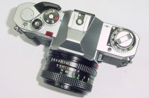 Canon AV-1 35mm Film SLR Manual Camera with Canon 50mm F/1.8 FD Lens