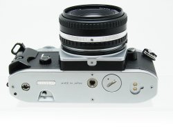 Nikon FG 35mm Film SLR Manual Camera with Nikon 50mm F/1.8 Series E Lens