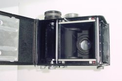 Walzflex 6x6 120 Film TLR Medium Format Camera Kogaku 75mm f/3.5 Lens