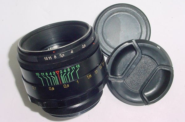 Helios-44-2 58mm F/2 M42 Screw Mount Manual Focus Standard Lens