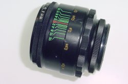 Helios-44-2 58mm F/2 M42 Screw Mount Manual Focus Standard Lens
