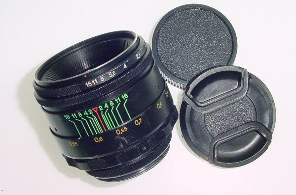 Helios-44-2 58mm F/2 M42 Screw Mount Manual Focus Standard Lens