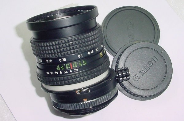 Arsenal 35mm F/2.8 ARSAT PCS H Manual Focus Shift Lens For Canon EF Mount