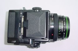 BRONICA ETRS 120 Film SLR Medium Format Camera + ZENZANON 75/2.8 MC Lens + SG