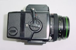 BRONICA ETRS 120 Film SLR Medium Format Camera + ZENZANON 75/2.8 MC Lens + SG