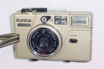 Konica C35 EF3 35mm Film Point & Shoot Camera 35/2.8 Hexanon Lens