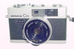KONICA C35 automatic 35mm Film Rangefinder Manual Camera with 38mm F/2.8 Lens