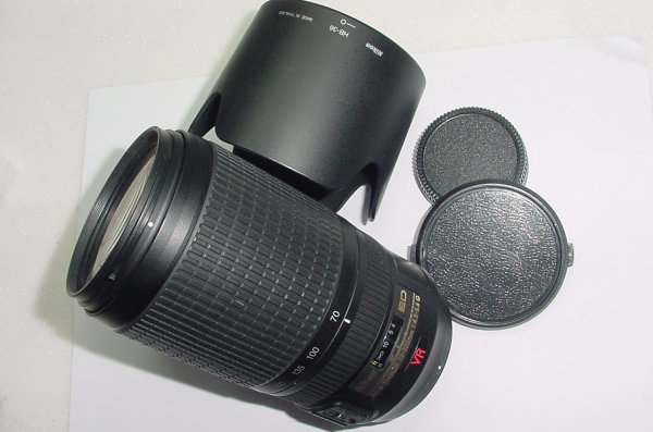 Nikon 70-300mm F/4.5-4.6 G ED VR AF-S Nikkor AF Zoom Lens