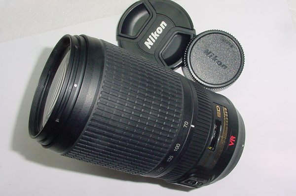 Nikon 70-300mm F/4.5-4.6 G ED VR AF-S Nikkor AF Zoom Lens