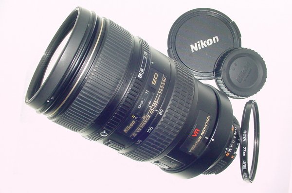 Nikon 80-400mm F/4.5-5.6 D ED VR AF Nikkor Auto Focus Zoom Lens