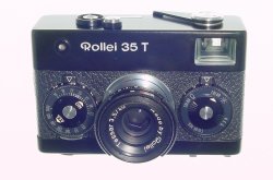 Rollei 35 T 35mm Film Manual Camera with Carl Zeiss Tessar 40mm F/3.5 Lens