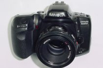 Minolta Dynax 500si 35mm Film SLR Camera with Minolta 50mm f/1.7 AF Lens