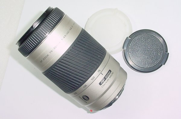 Minolta 75-300mm F/4.5-5.6 AF MACRO Auto Focus Zoom Lens For Sony A-Mount