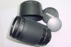 Nikon 70-300mm F/4-5.6 G Auto and manual Focus Zoom Lens in Black