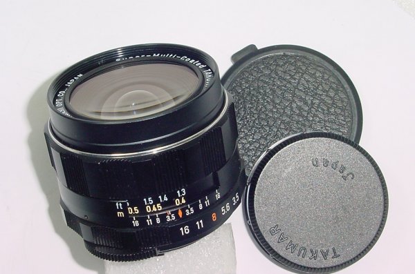 Pentax Takumar 28mm F/3.5 SMC M42 Screw Mount Wide Angle Lens